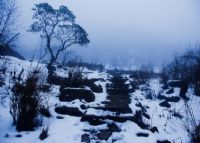 西岭雪山红石堡